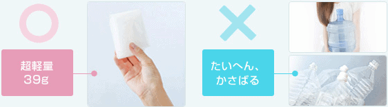 ウォーターパックの処分